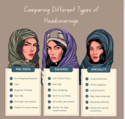 Comparing Different Types of Headcoverings